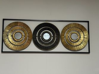 2-Modern metal wall art