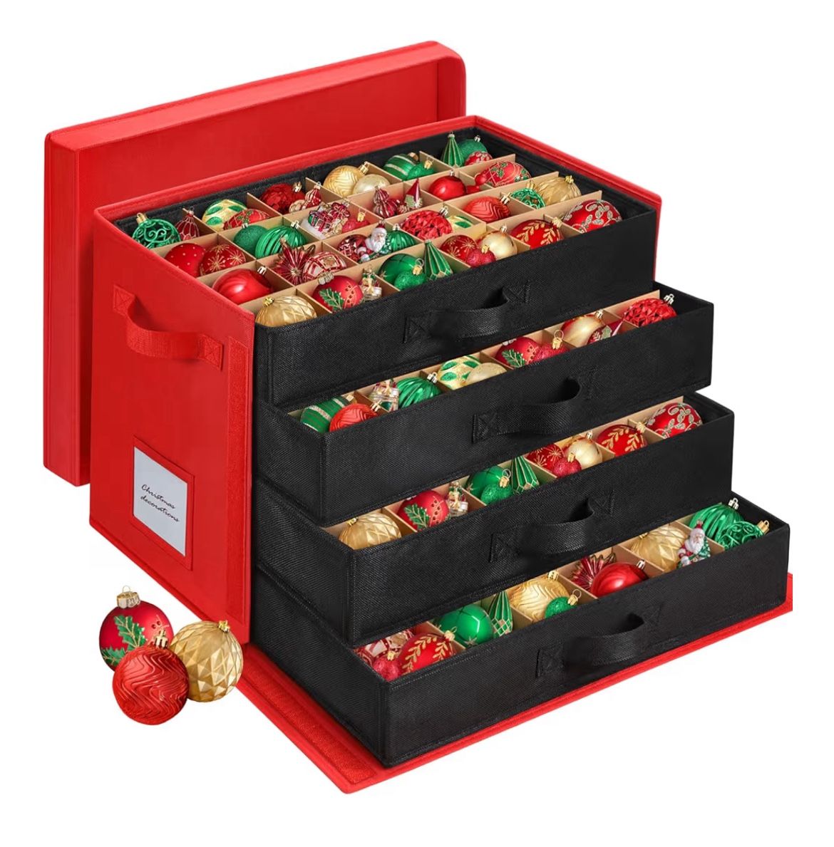New! Christmas Ball/Tree Decoration Storage $20 (#122)