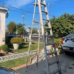 Excellent condition Aluminum Ladders