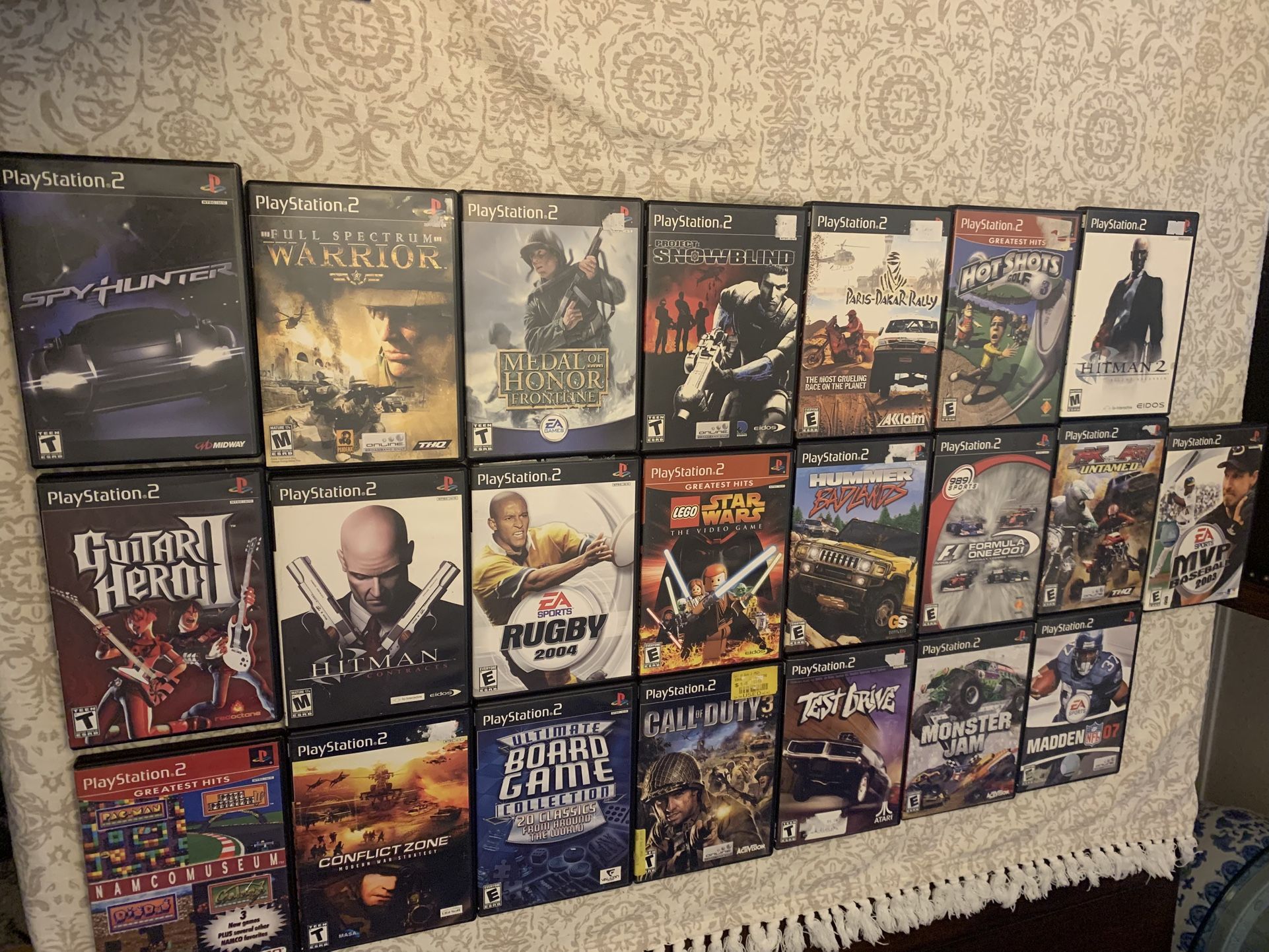 PS2 game lot 22 games
