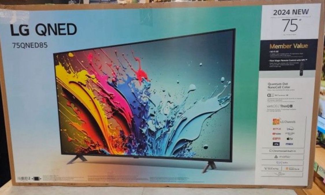 75 Tv $55 Down On Financing Free Delivery Six Month Warranty. 75 Lg Tv Smart 4k Qned