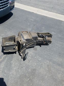 Chevy truck A/c interior system