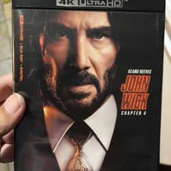 I Am Selling John Wick Chapter 4 4K And Blu-Ray Copy