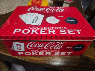 CocaCola. Poker set
