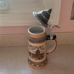 German beer stein