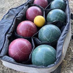 Eddie Bauer Bocce Ball Set with Carrying Case – Complete