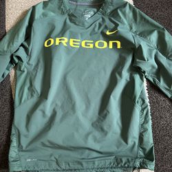 Oregon duck windbreaker Size Large 