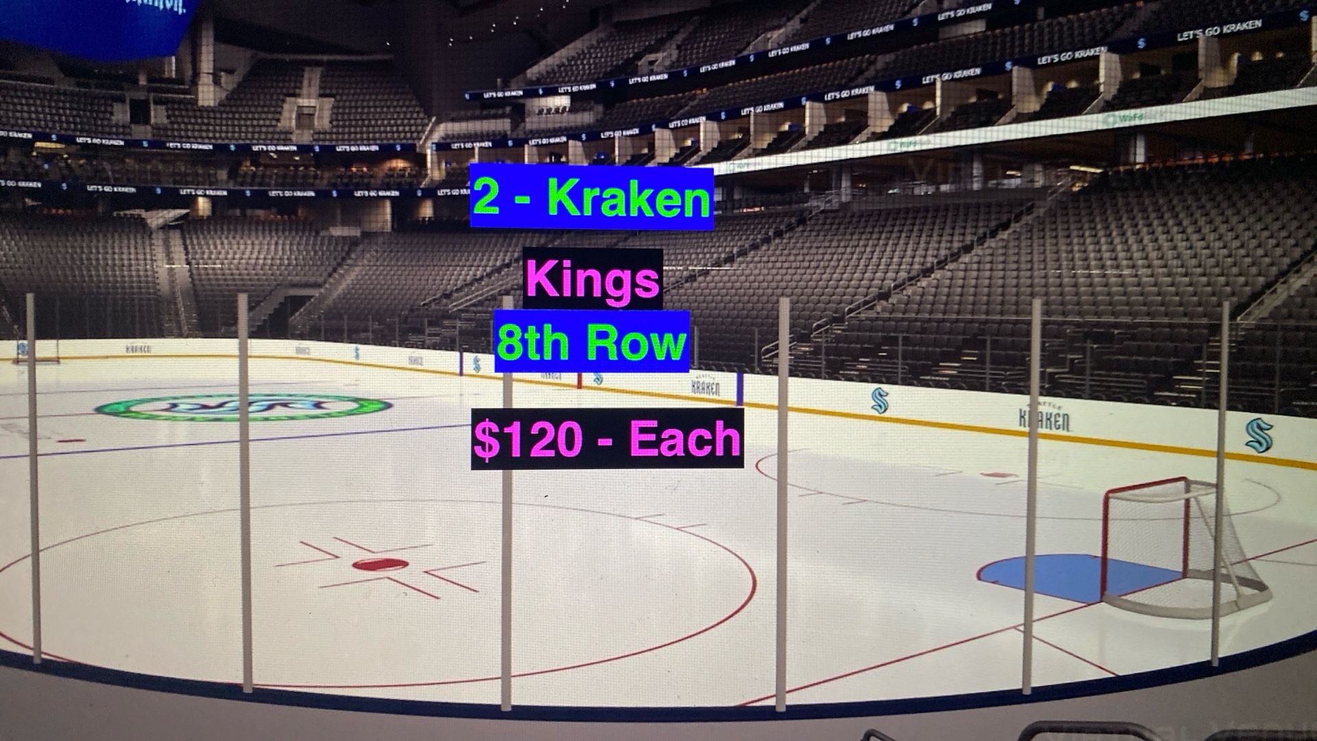 Kraken Kings Tickets
