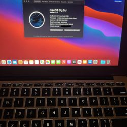 MacBook Air 2015 Big Sur 