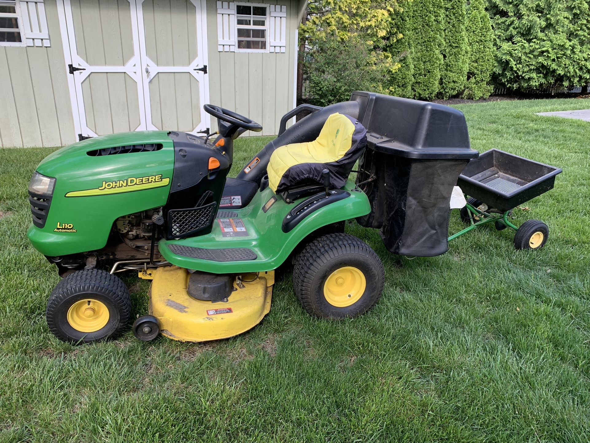 John Deere Lawn Tractor Model #L110