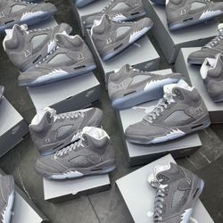 Jordan Retro 5 Wolf Grey 2026 Men’s And GS