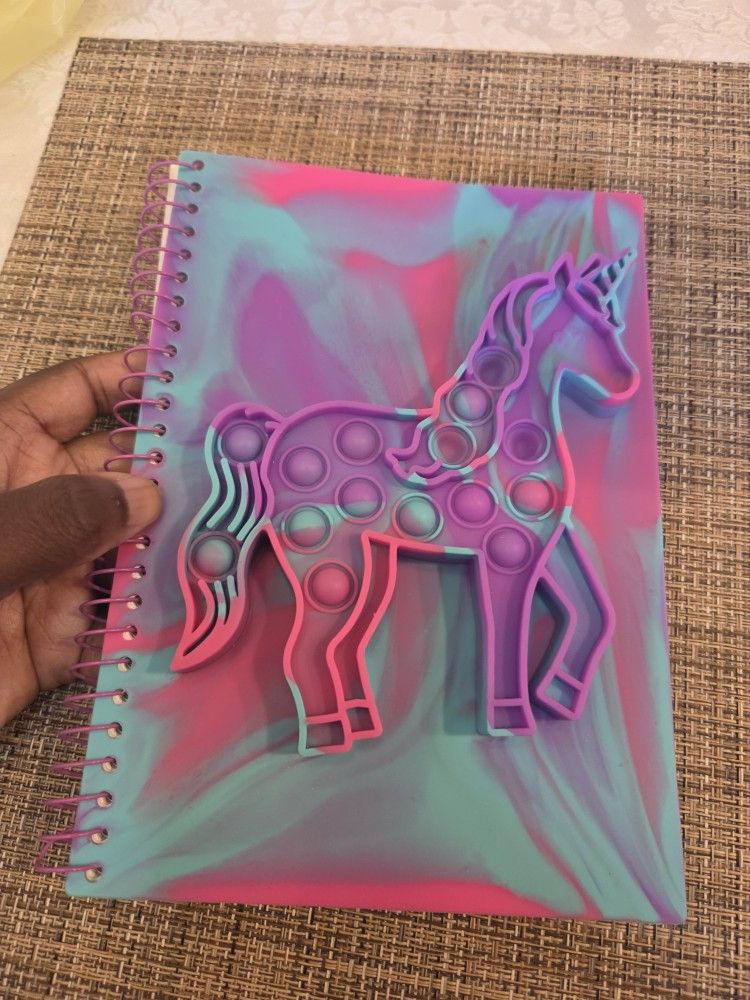 Unicorn & Dino Pop-It Notebooks