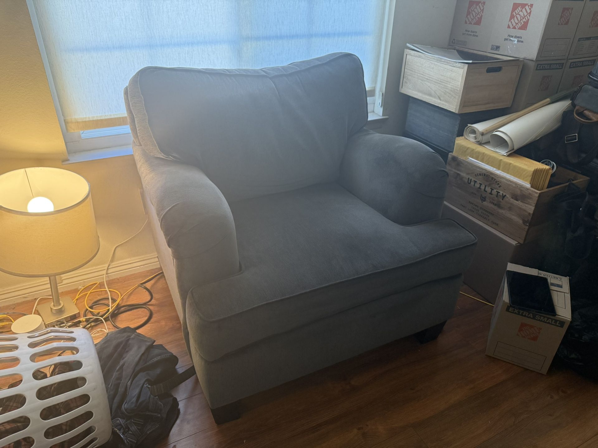 Armchair and Ottoman