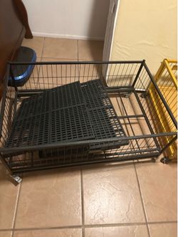 Puppy rolling kennel