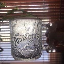 The Flintstones McDonald’s Glass Mug 1993