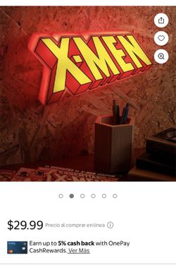 X-Men logo light