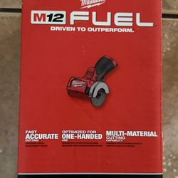 Milwaukee M12 FUEL 12V Lithium-lon Brushless Cordless 3 in. Cut Off Saw (Tool-Only)