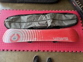 Burton 155 Snowboard, Drake Bindings and Bag