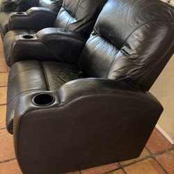 3 Seater Electric Theater Couches 