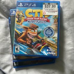 Crash Tam Racing Nitro Fueled Ps4 Disc