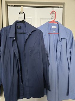 Men’s Long Sleeve Dress Shirts Size XL