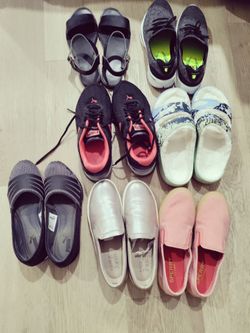 7 pair shoes mix