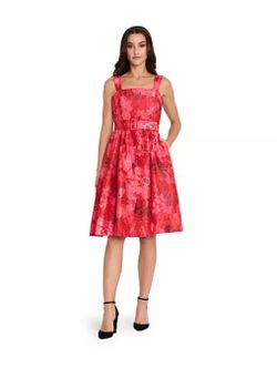 Tajado ASL Red floral dress size 6