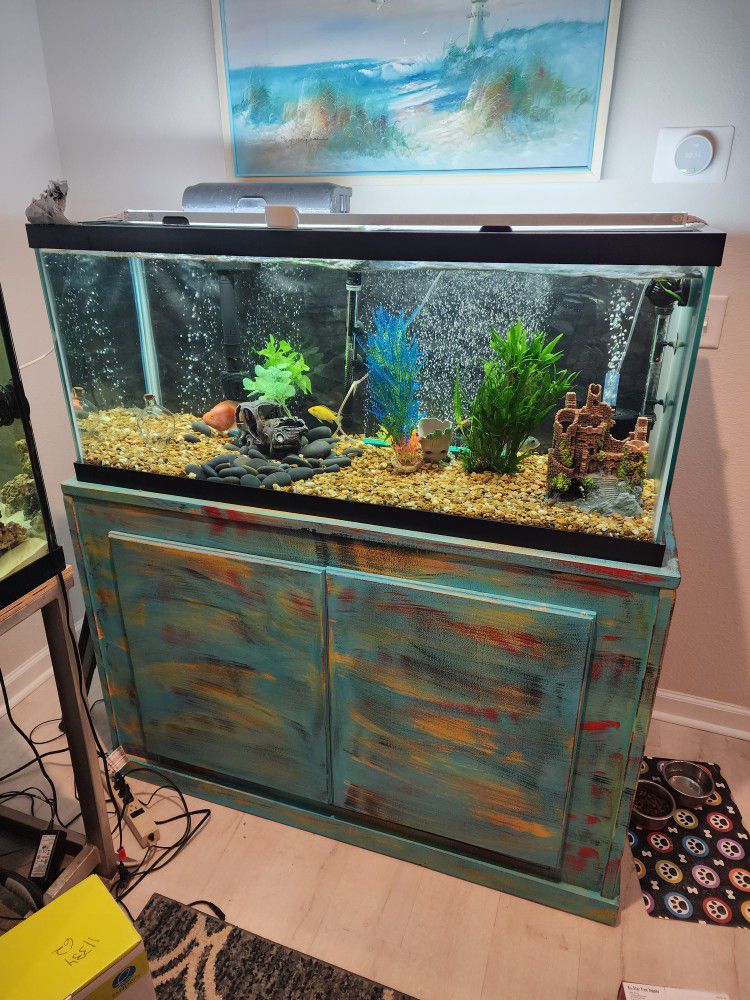 75 Gal Tank And Accessories 