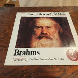 Brahms Vinyl Record 
