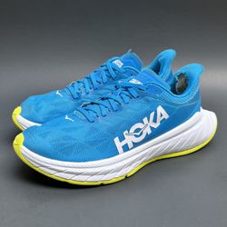 Hoka One One Bondi 7 Blue Every Day Running Shoes Women's Size 8.5 Used