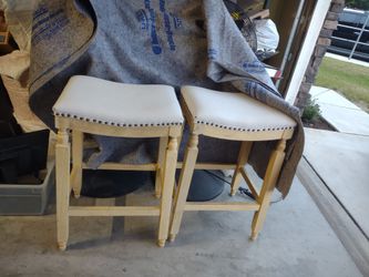 Set of stools beige
