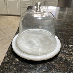 Marble cheese board plate.