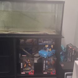 Fish Tank And Cabinet 