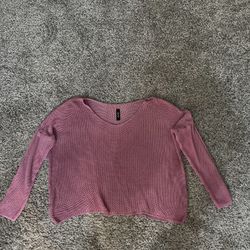 Pink Sweater