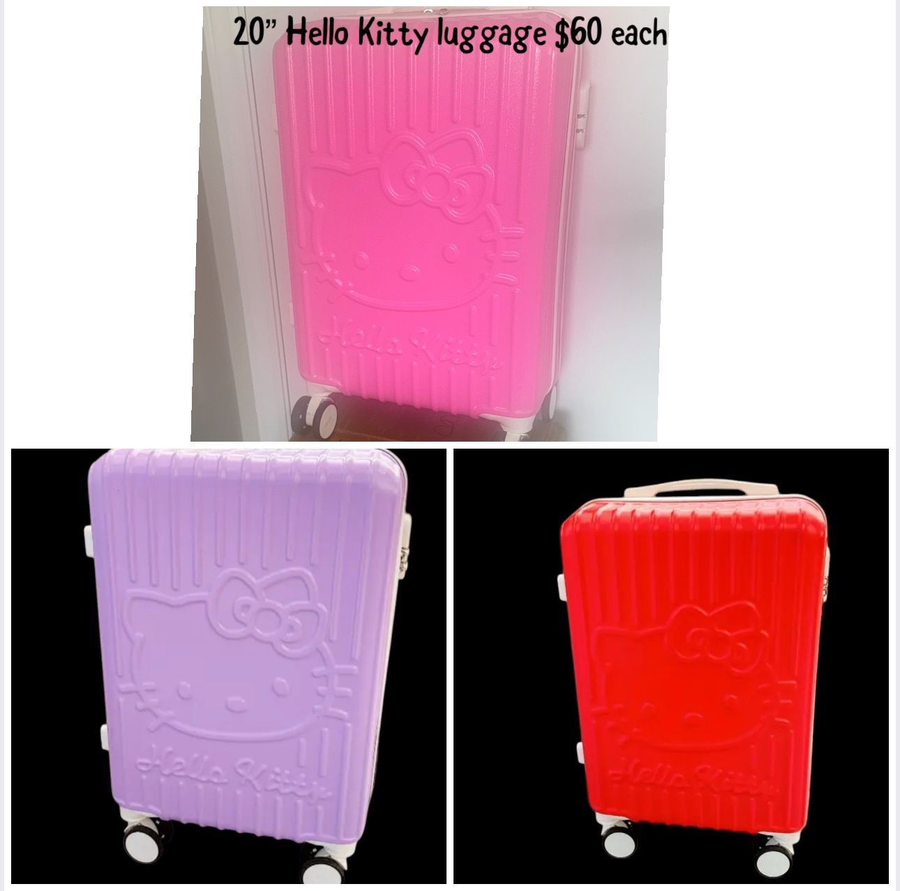 Hello Kitty Suitcase 20”