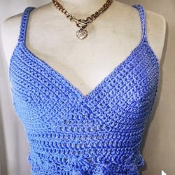 Halter Top Crochet Handmade Custom Made