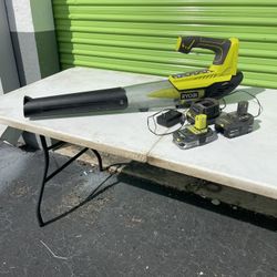 аккумуляторная воздуходувка Ryobi 18V ONE+ Jet Fan. 