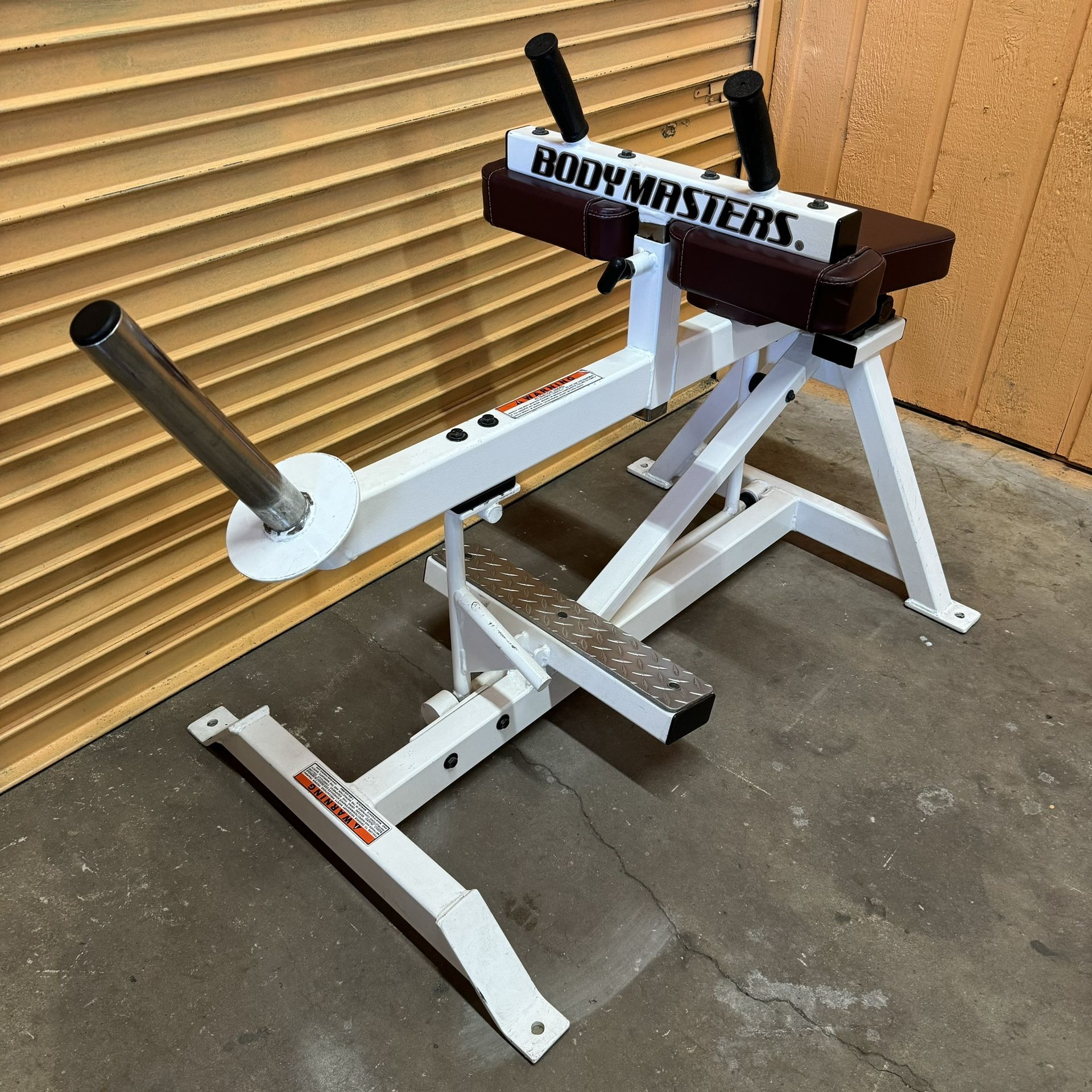Body Masters Seated Calf Olympic Weight Plate loaded Commercial