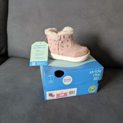Stride Rite 360 Starry Pink Boots- Size 3M