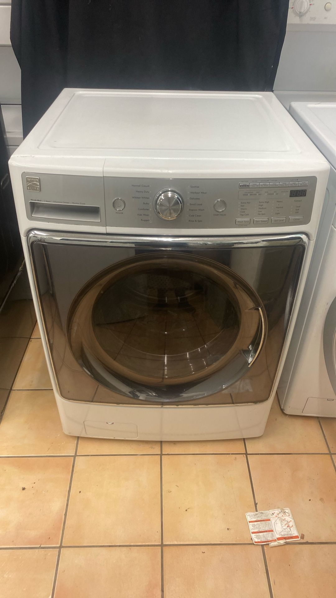 KENMORE WASHER MACHINE JUMBO SIZE