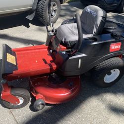 Toro 42” zero turn mowers 