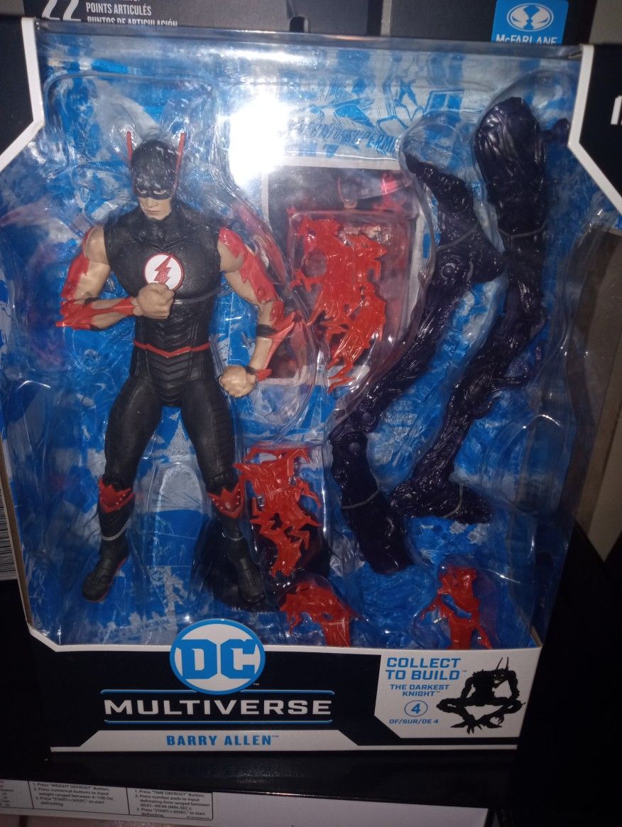 Mcfarlane Speed Metal Barry Allen Darkest Knight Baf DC Comics