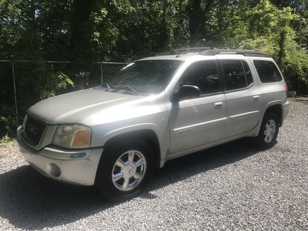 Family Suv 2004 Gmc Envoy Xl 3rd Row Black Leather