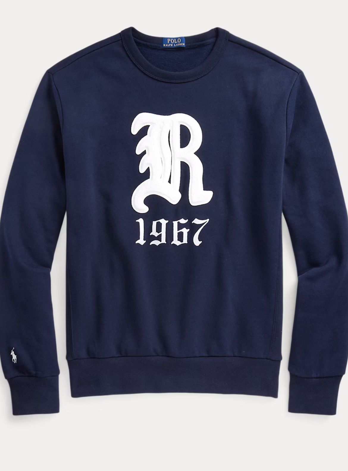 Ralph Lauren Appliquéd Fleece Sweatshirt