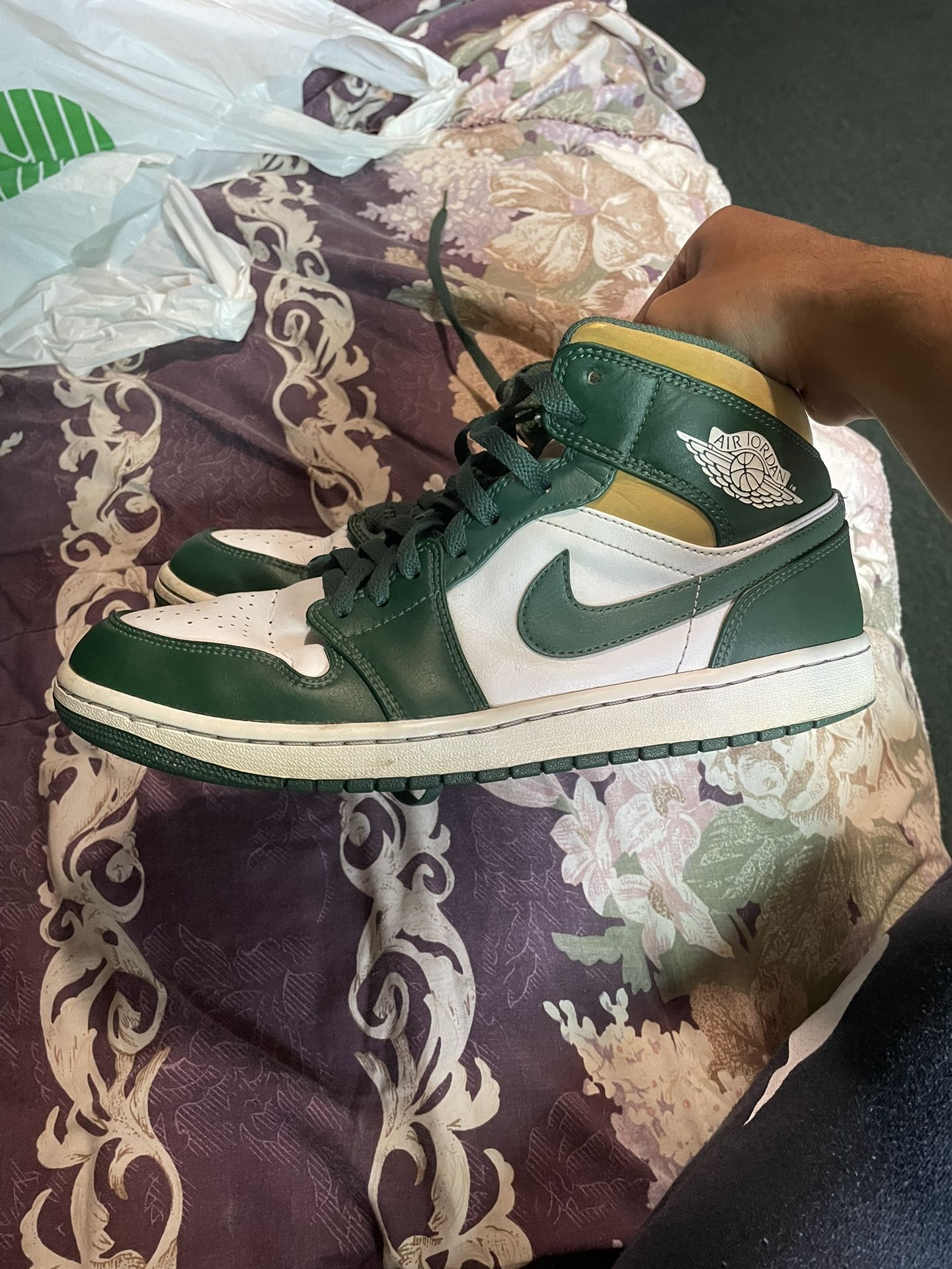Green Jordan 1
