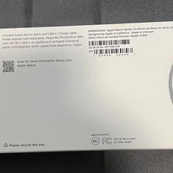 Apple Watch Series 10-42mm-Brand New! Sealed! Black