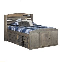 Full Size Captains Bed
