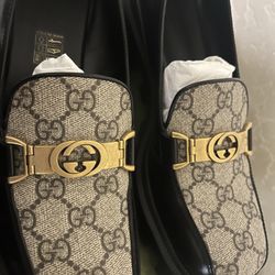 Gucci Women Heel Loafers 