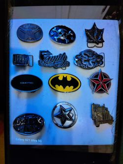 Collectable Belt Buckles 