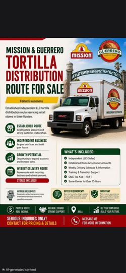 Mission tortilla route